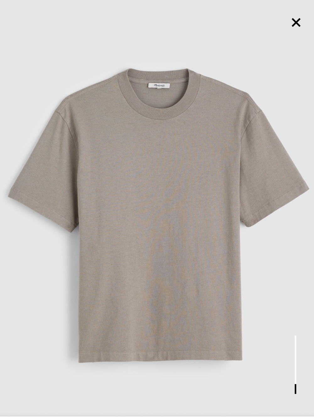 Madewell Washed Olive 🫒 Men’s Vintage Crewneck Tee Size: XL NWOT 🏷️ MSRP: $45